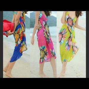 5 colorful Bathing suits coverups